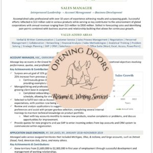 Previous Client - Additonal Resume